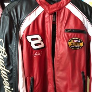 Wilson’s leather Dale Earnhardt Jr. NASCAR jacket